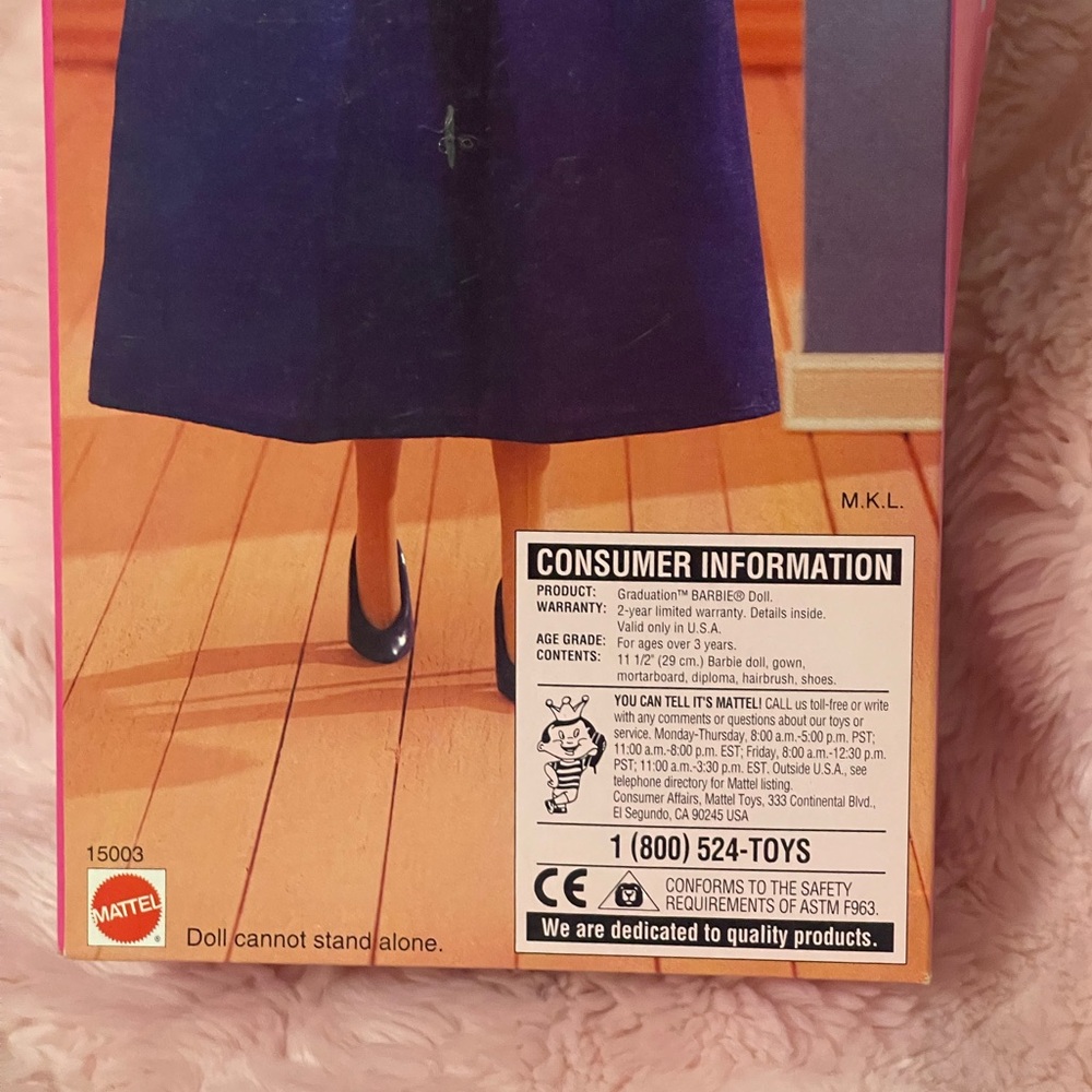 Vintage Special Edition Class of '96 Graduation Barbie Doll 🎓 - Picture 11 of 16